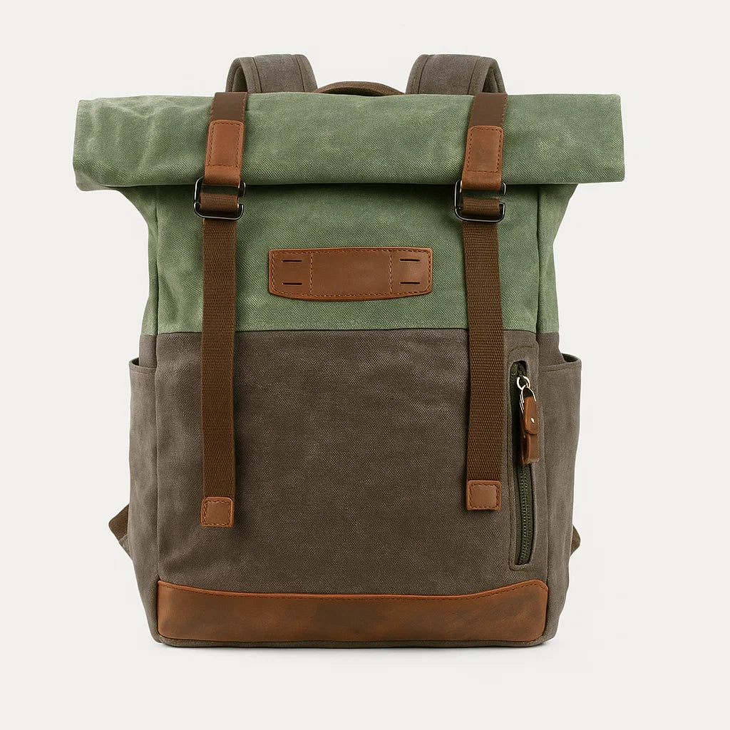 Wayfarer | Waxed Canvas Rucksack