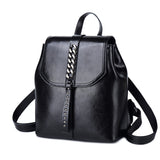 Variant image for Elegant | Women's Leather Backpack with Adjustable Straps and Multiple Compartments-3