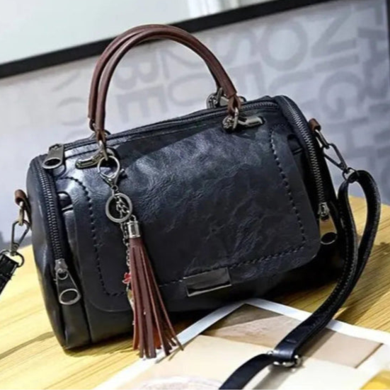 Variant image for Heloise | Women's Shoulder Bag with Tassel Detail-1