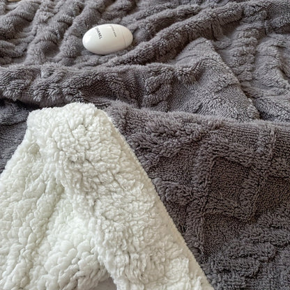 Soft Home Blanket | Comfort Throw for Bed, Sofa & On-the-Go Use