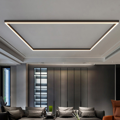 Arktis Halo | Sleek Nordic LED Ceiling Lamp