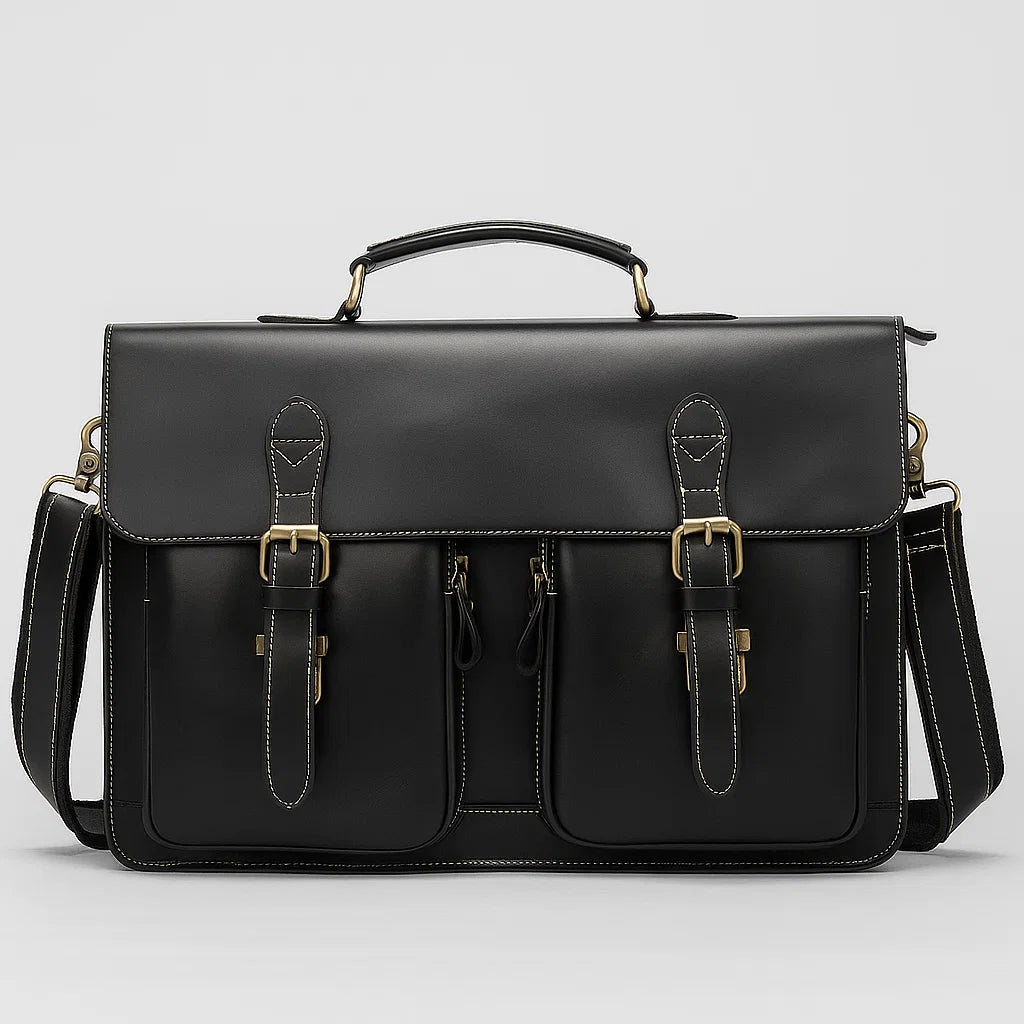 Zanrek | Legacy Vegan Leather Briefcase