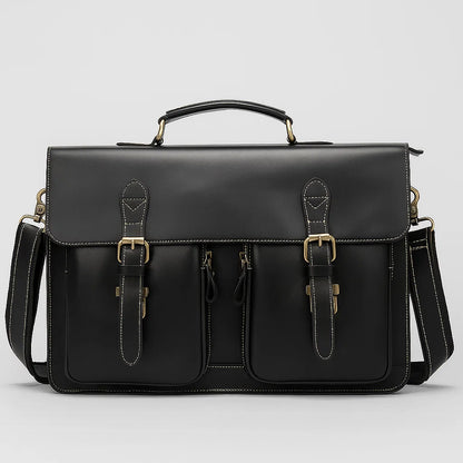 Zanrek | Legacy Vegan Leather Briefcase