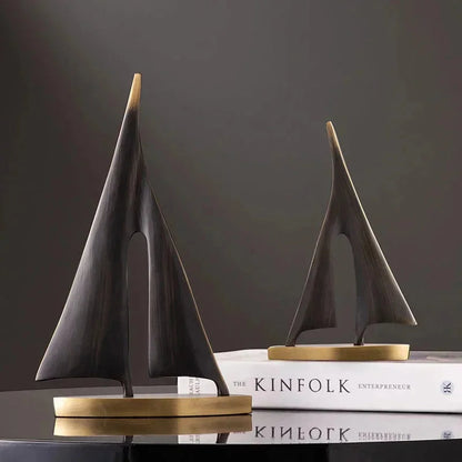 Harbor Calm | Modernist Sailform Decor Piece