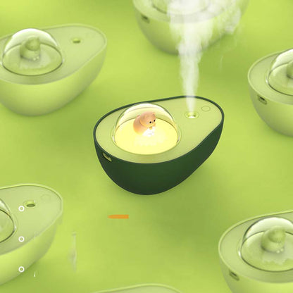 GlowCado USB Humidifier | Avocado LED Night Lamp