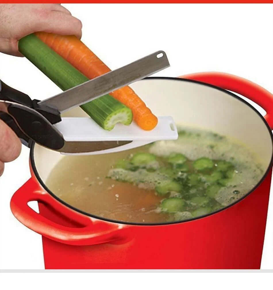 ChopBoard Knife | 2-in-1 Kitchen Knife with Integrated Cutting Board