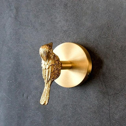 Animal Motif | HavenPelt Brass Wall Hook Rack
