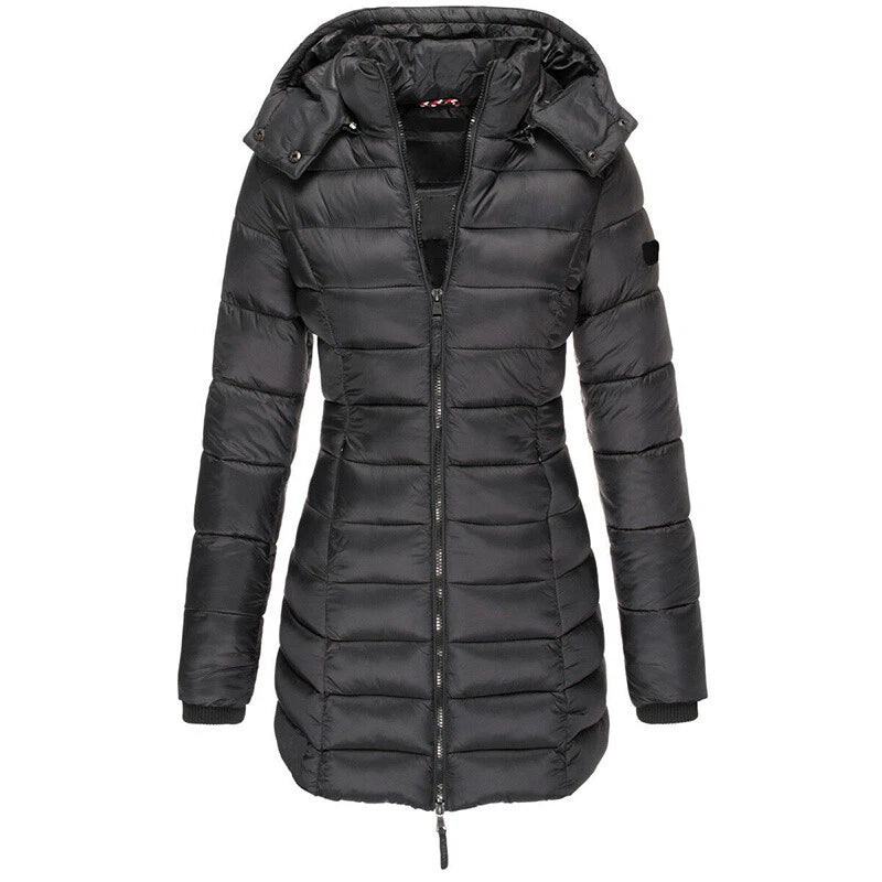 Claudia | Women’s Long Down Padded Coat for Winter