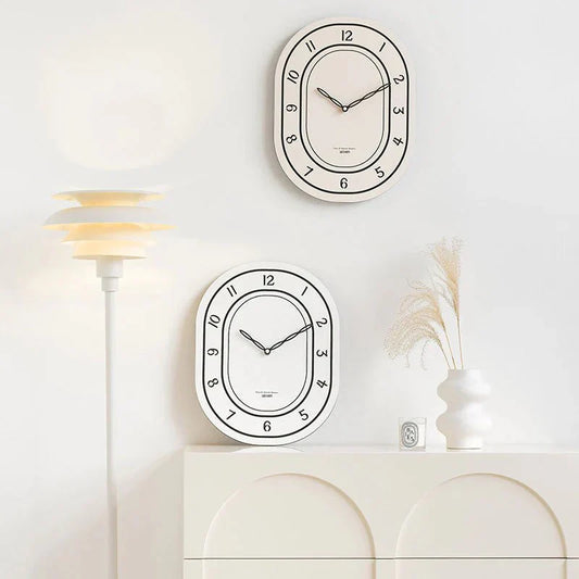 Elegant Roman Numerals | NovaOval Silent Wall Clock