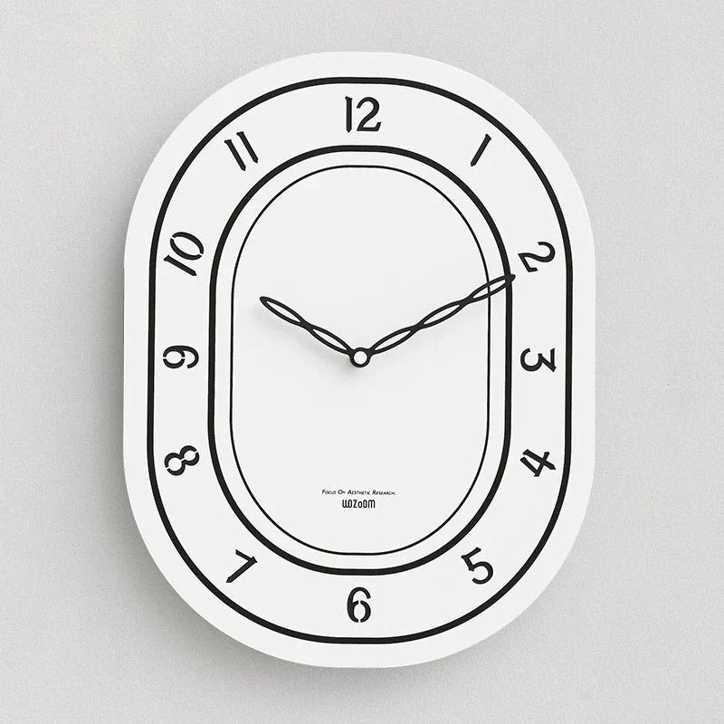 Elegant Roman Numerals | NovaOval Silent Wall Clock