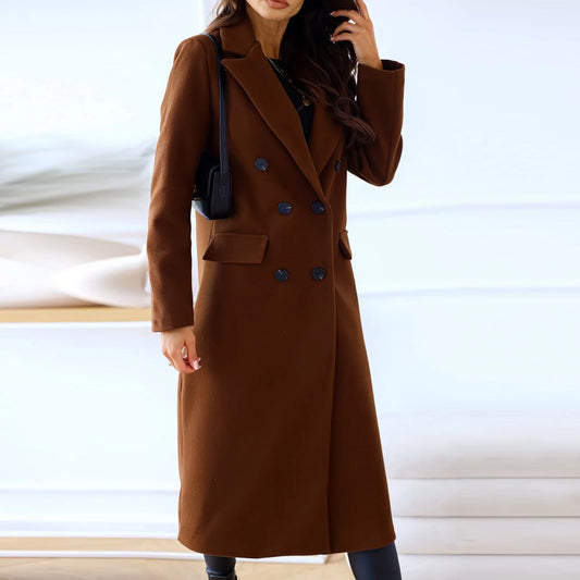 Joy | Women’s Fitted Wool Trench Coat