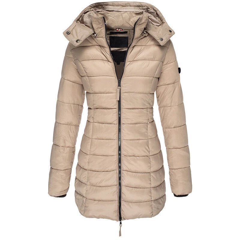 Claudia | Women’s Long Down Padded Coat for Winter