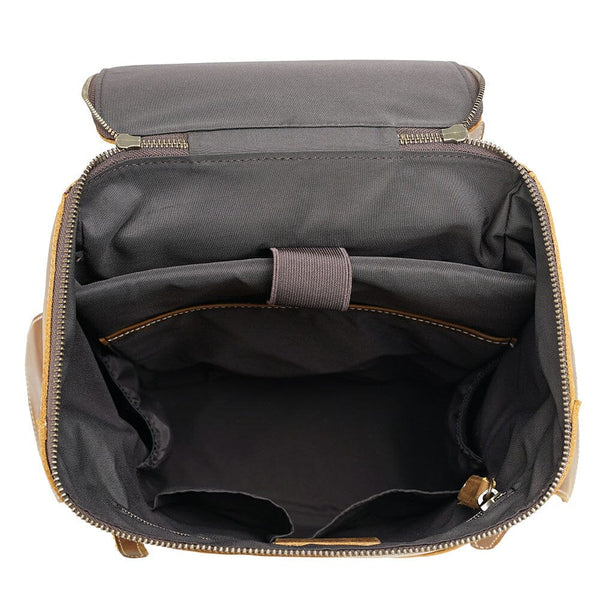 Whistler | Unisex Vegan Leather Travel Backpack with Laptop Compartment-3