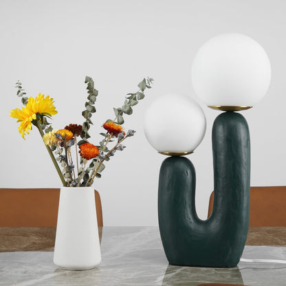Lumina Fusion | Contemporary Glass & Resin Accent Lamp