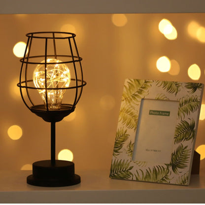Noir Luxe | Sleek Fabric Shade LED Table Lamp