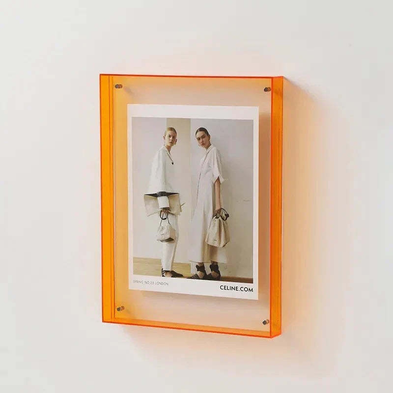 Prism Glow | Modern Chromacut Acrylic Frame