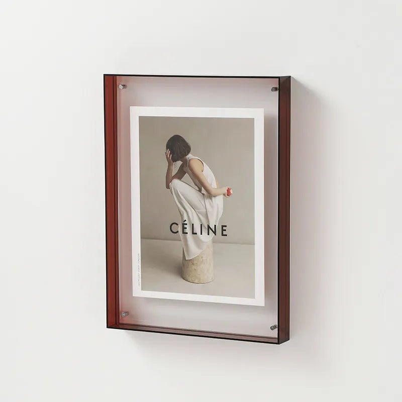 Prism Glow | Modern Chromacut Acrylic Frame