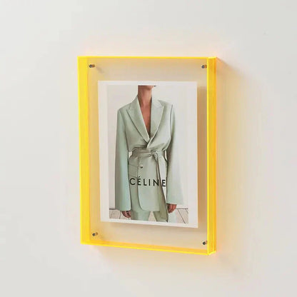 Prism Glow | Modern Chromacut Acrylic Frame