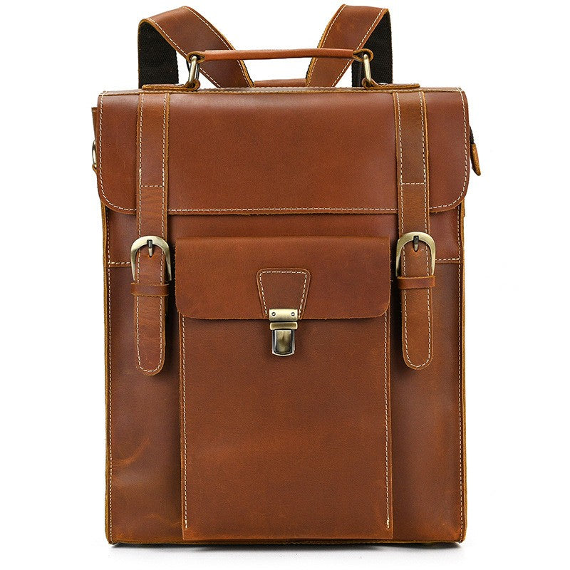 Girona | Convertible Mini Leather Travel Backpack-1