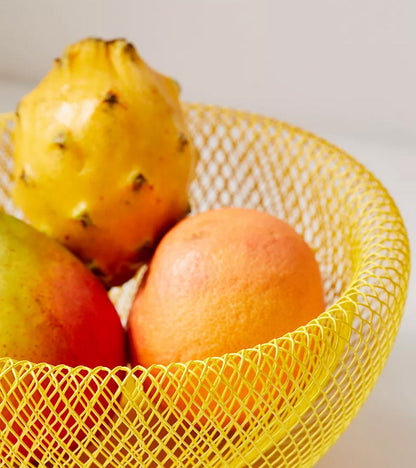 Steel Mesh Fruit Storage Bowl | Fresh Air Ventilation