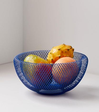 Steel Mesh Fruit Storage Bowl | Fresh Air Ventilation