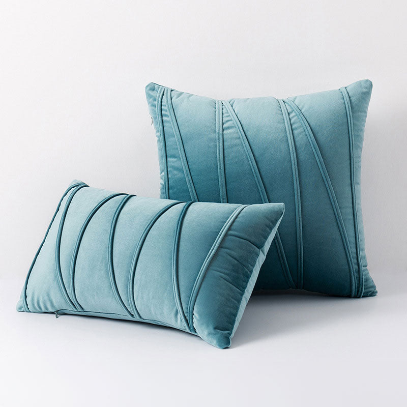 Velvet Decorative Cushion | Minimalist Removable Design