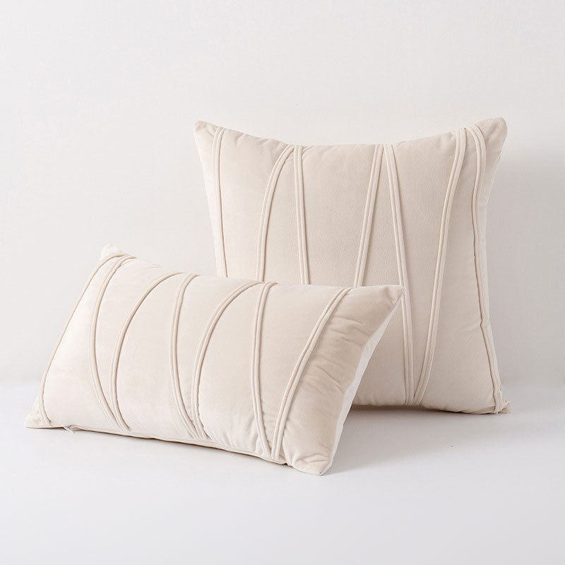 Velvet Decorative Cushion | Minimalist Removable Design