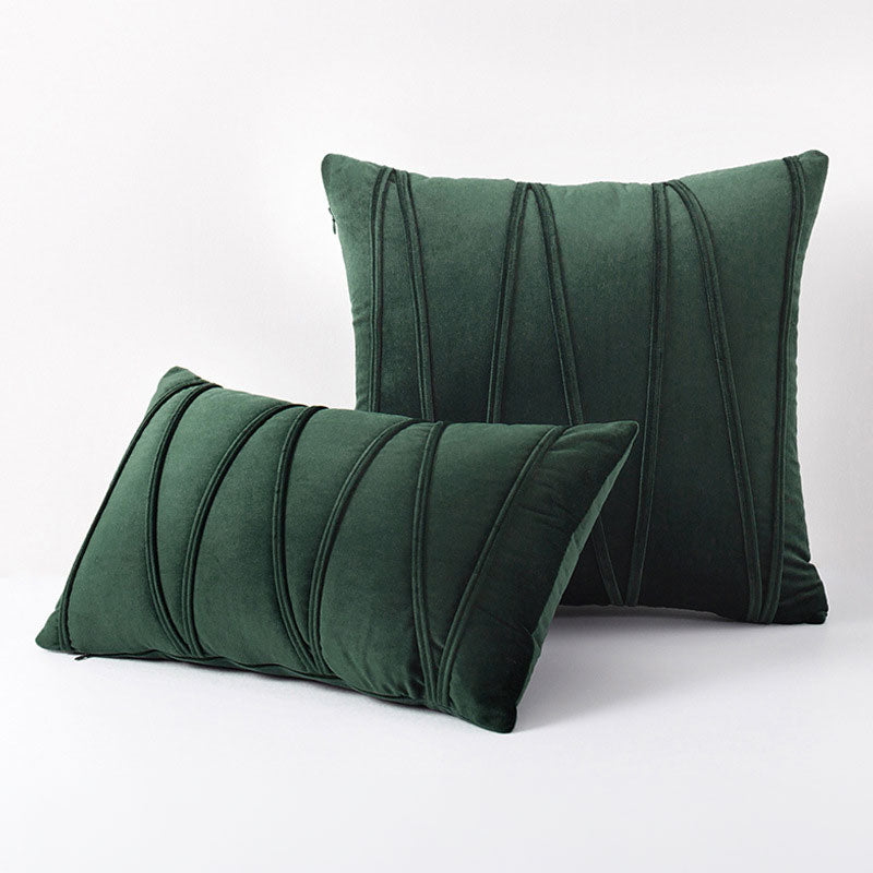 Velvet Decorative Cushion | Minimalist Removable Design