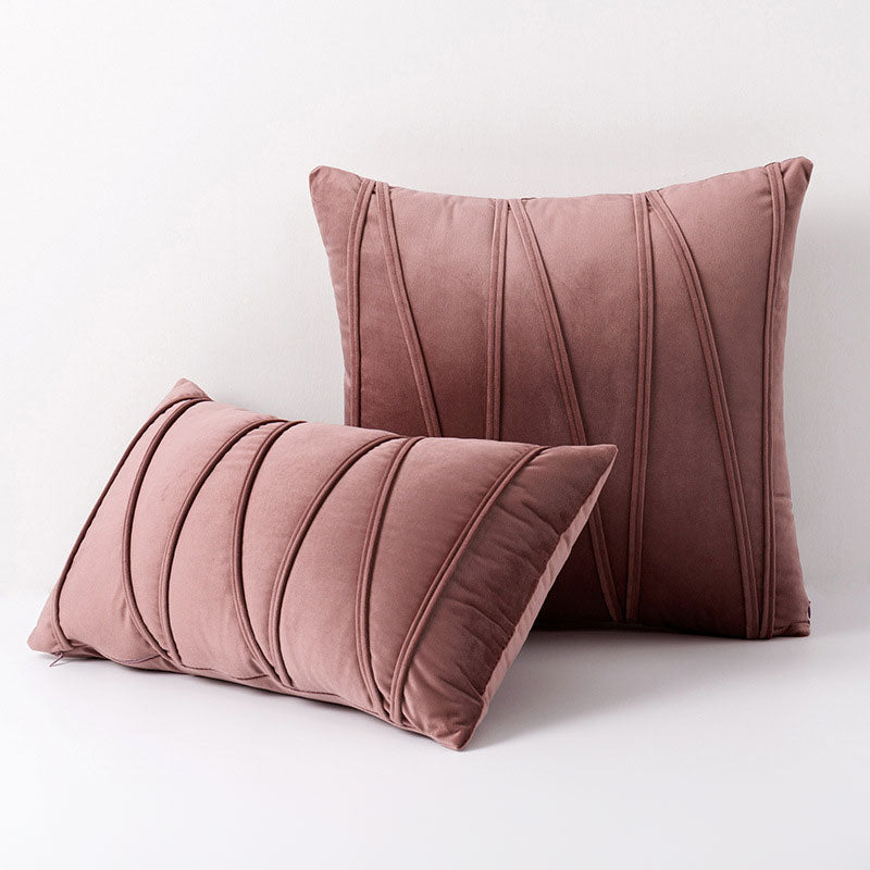 Velvet Decorative Cushion | Minimalist Removable Design
