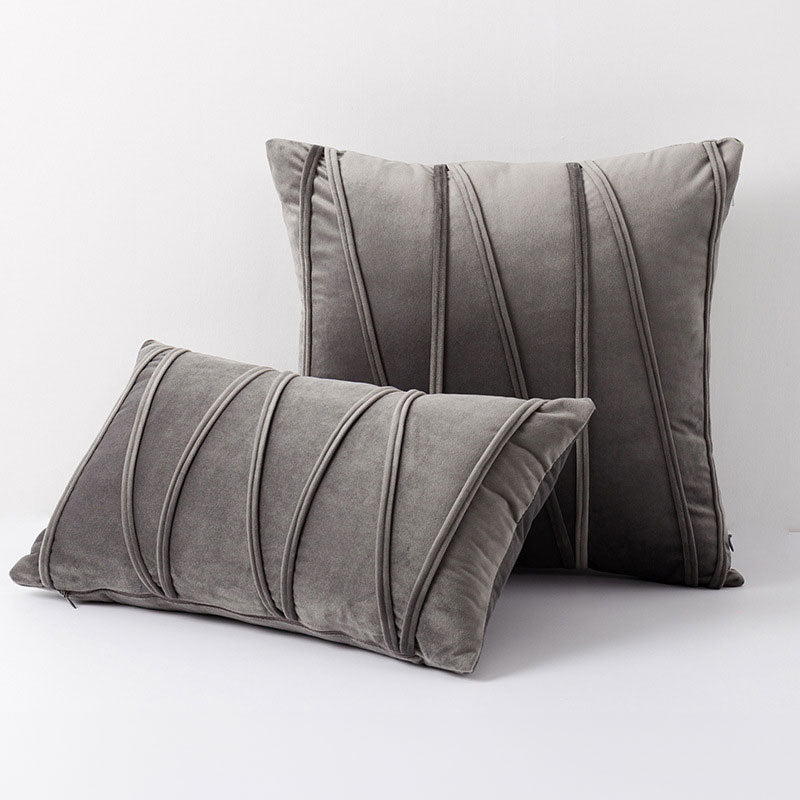 Velvet Decorative Cushion | Minimalist Removable Design