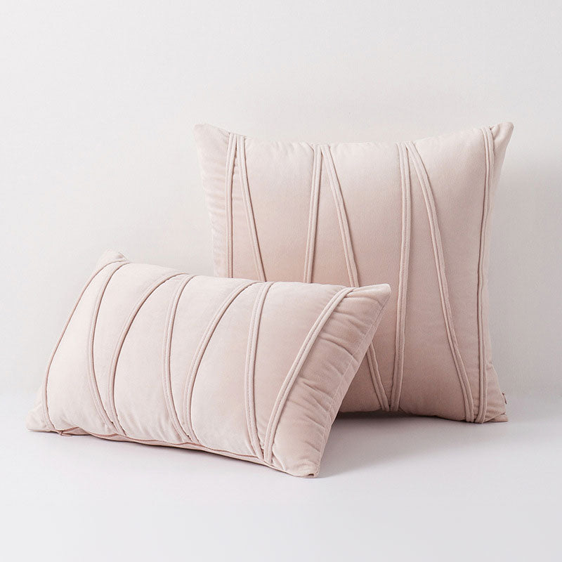 Velvet Decorative Cushion | Minimalist Removable Design