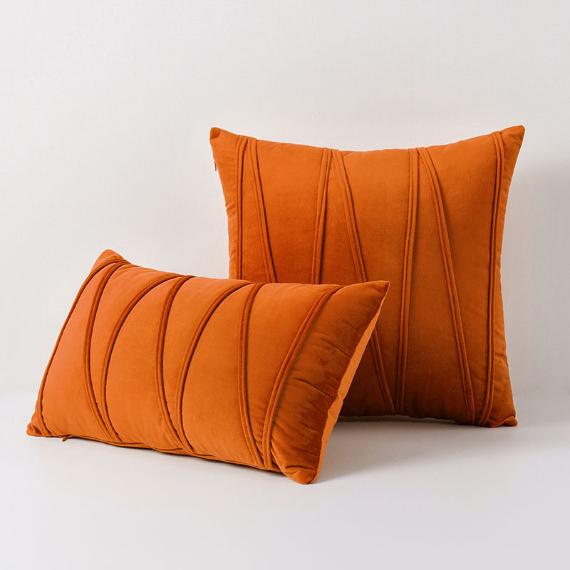 Velvet Decorative Cushion | Minimalist Removable Design