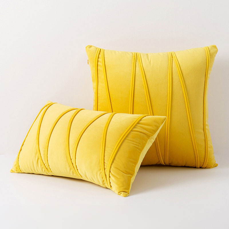 Velvet Decorative Cushion | Minimalist Removable Design