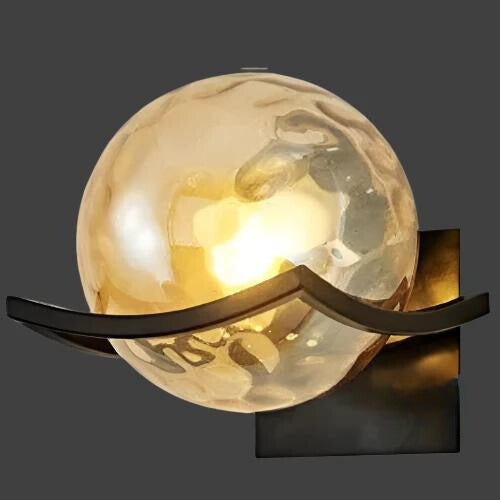 Elegant Glass Panel Design | HaloGlass LED Wall Lamp