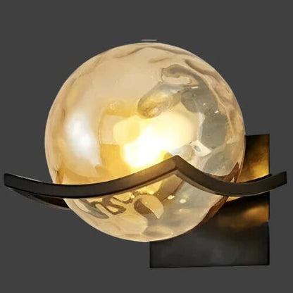 Elegant Glass Panel Design | HaloGlass LED Wall Lamp