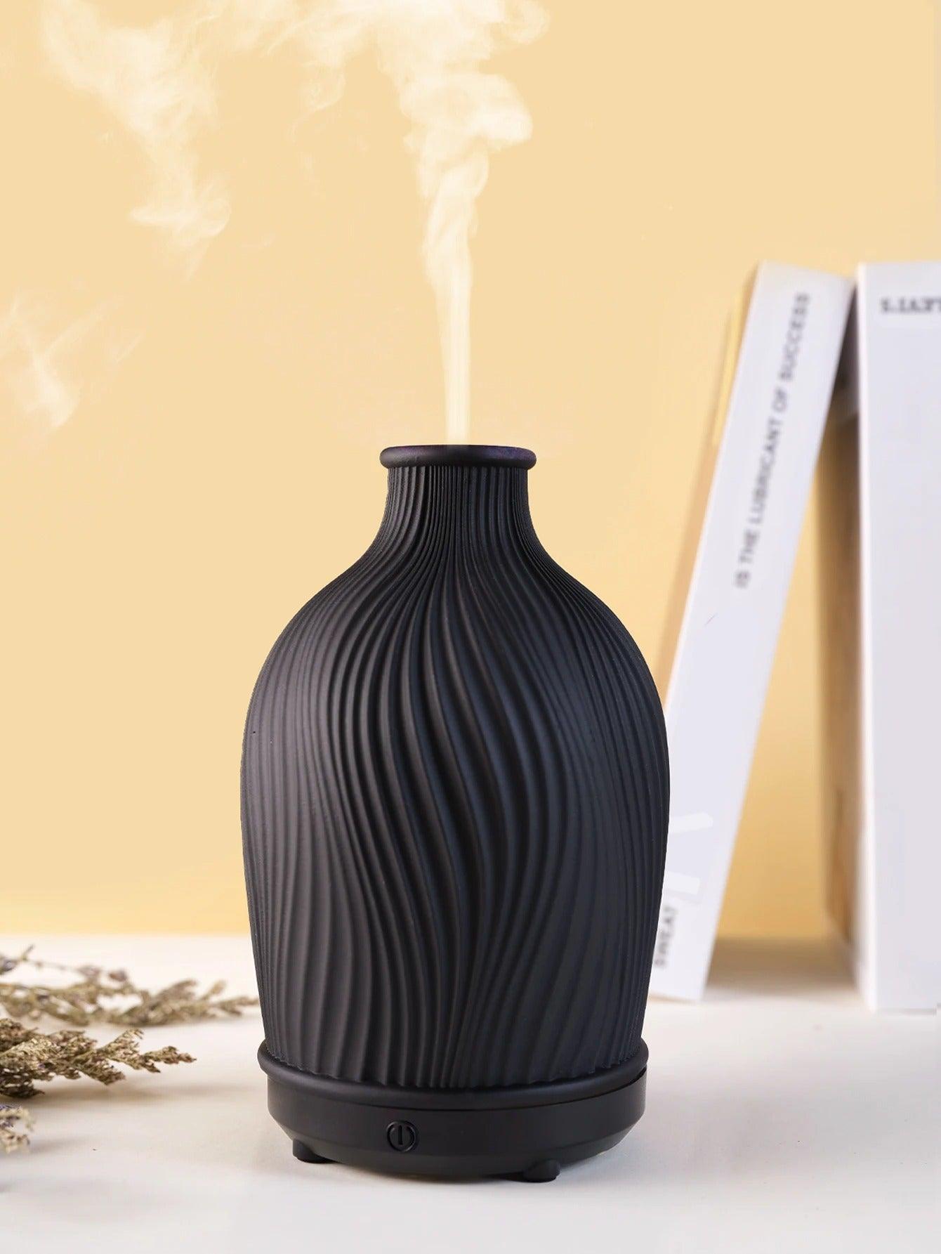 Vase Aroma Diffuser | Boho Polyresin Ultrasonic Design