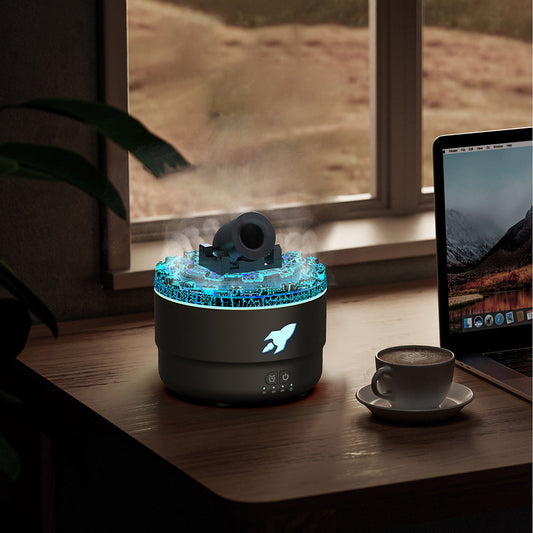 Lava Aroma Humidifier | Volcano Mist Diffuser with Light