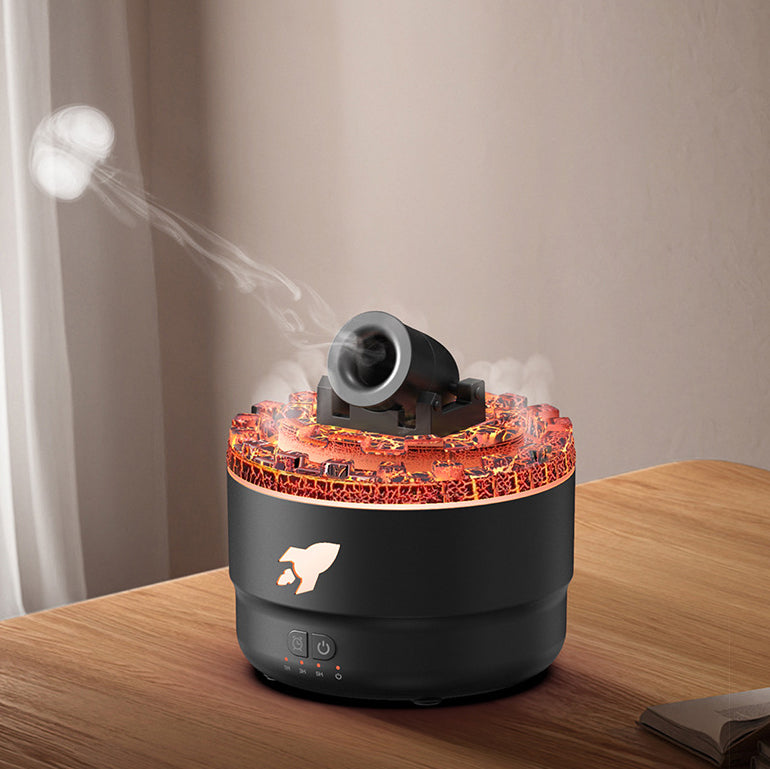 Lava Aroma Humidifier | Volcano Mist Diffuser with Light