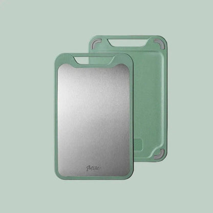 Kitchen Cutting Board | Double-Sided Reversible Stainless Steel Design