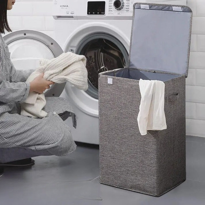 Hideaway Hamper | Sleek, Foldable Laundry Storage with a Lid & Spacious Design
