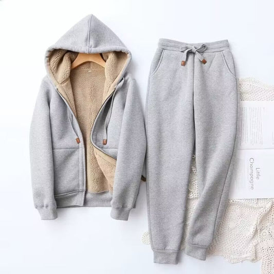 Karen | Women’s Winter Fleece-Lined Hoodie & Jogger Set