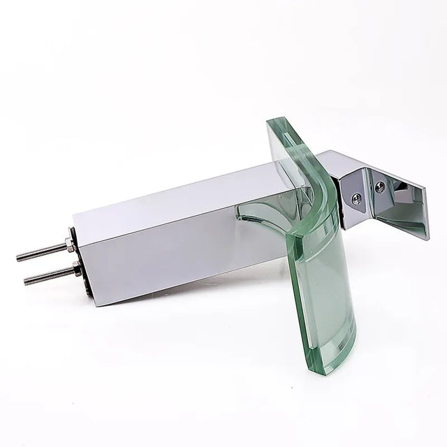 LustraFall Faucet | Sleek Waterfall Elegance for Modern Bath Spaces