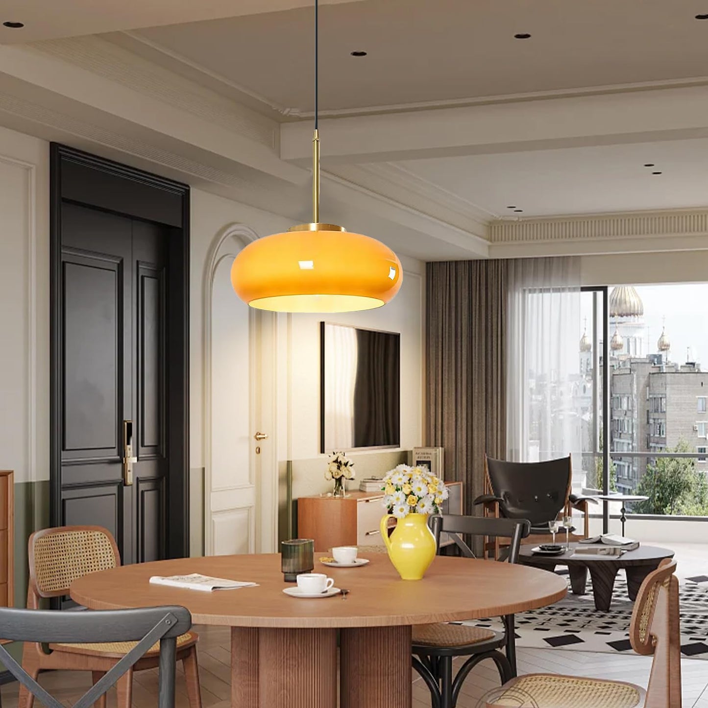 Glacé Crust | Modern Artisan Bread-Shaped Pendant