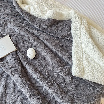 Soft Home Blanket | Comfort Throw for Bed, Sofa & On-the-Go Use
