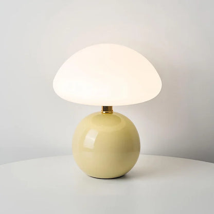 Celestia Glow | Soft Blush LED Ceramic Lamp