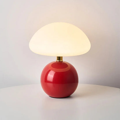 Celestia Glow | Soft Blush LED Ceramic Lamp