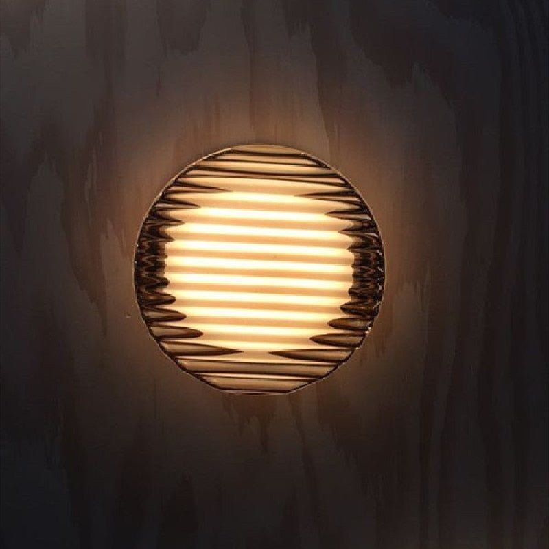 Modern Interior Accent | HavenGlow Round LED Wall Lamp
