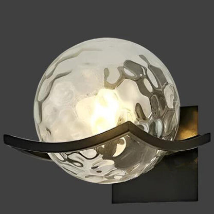 Elegant Glass Panel Design | HaloGlass LED Wall Lamp