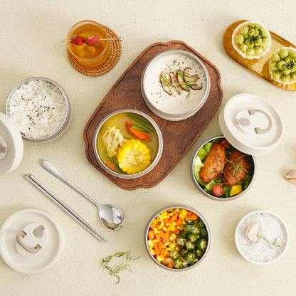 Durable Meal Bento | Insulated Bento Box with Portable Carry Case