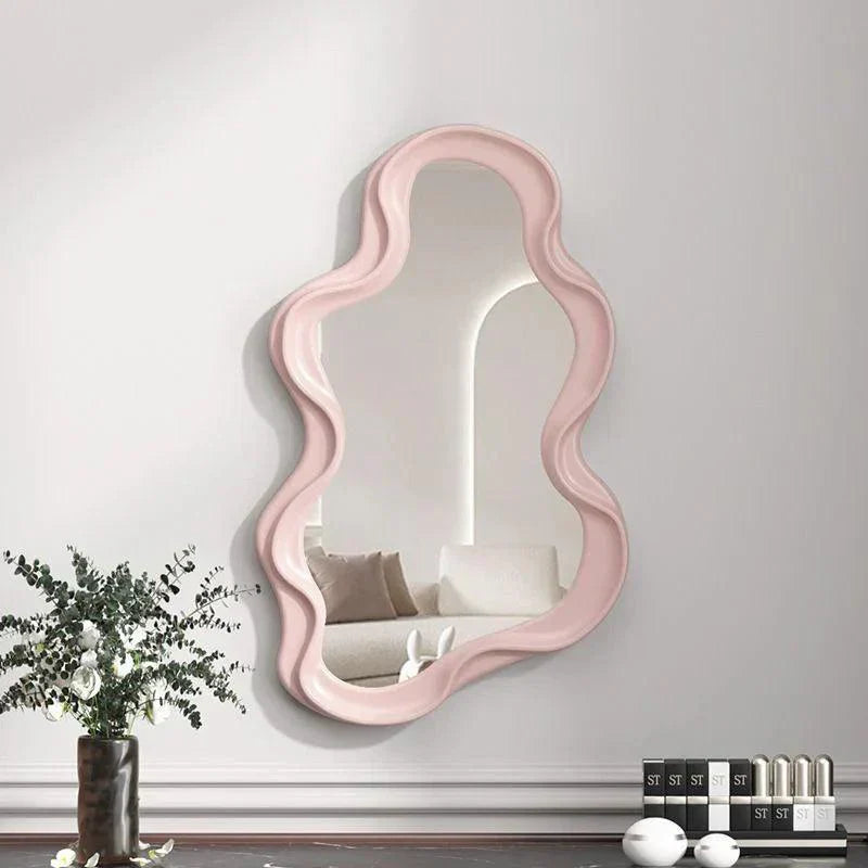 Skyline Glow | NimbusNest Cloud-Shaped Decorative Wall Mirror